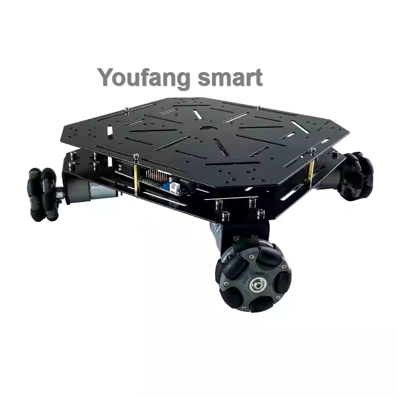Omni Wheel - Chasis de Robot Móvil Cuadrado con