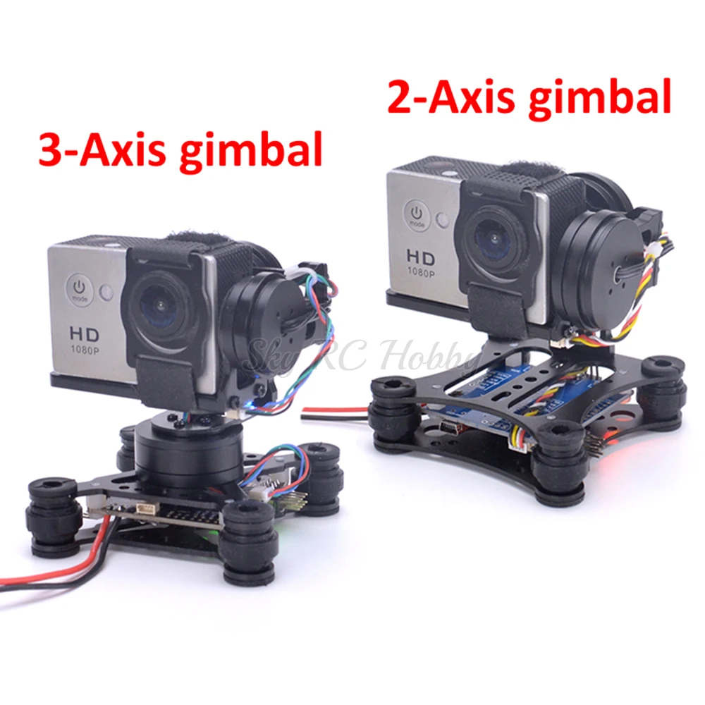 Pan Tilt Bracket - Placa de cardán sin escobillas de