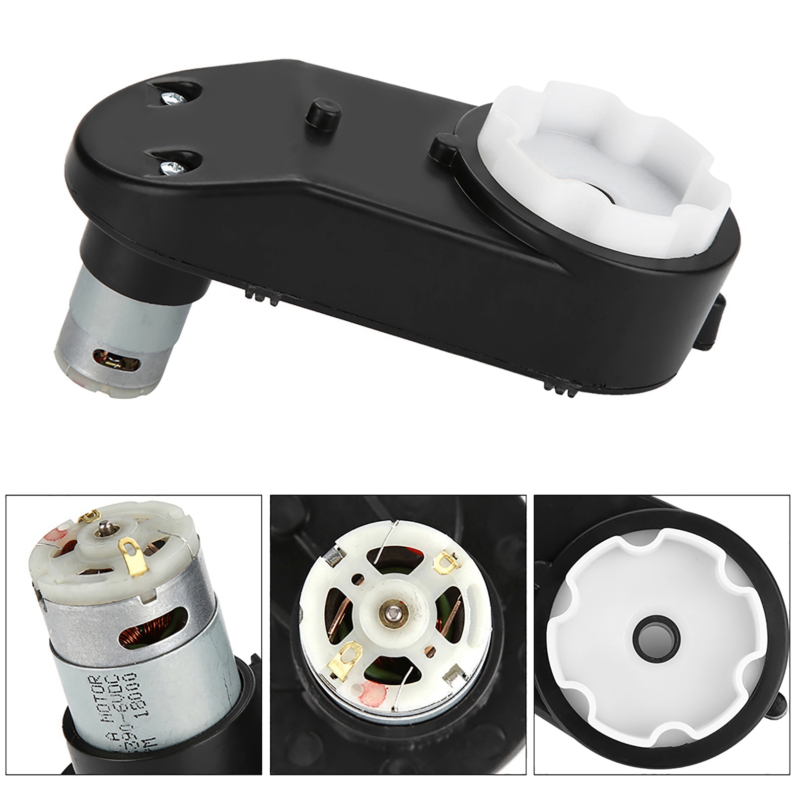 Geared Motor - Caja de cambios para coche infantil,