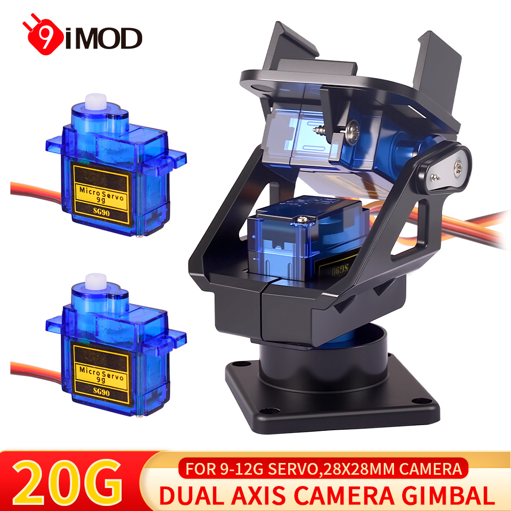 Pan Tilt Bracket - 9IMOD Mini plataforma de cámara 20G