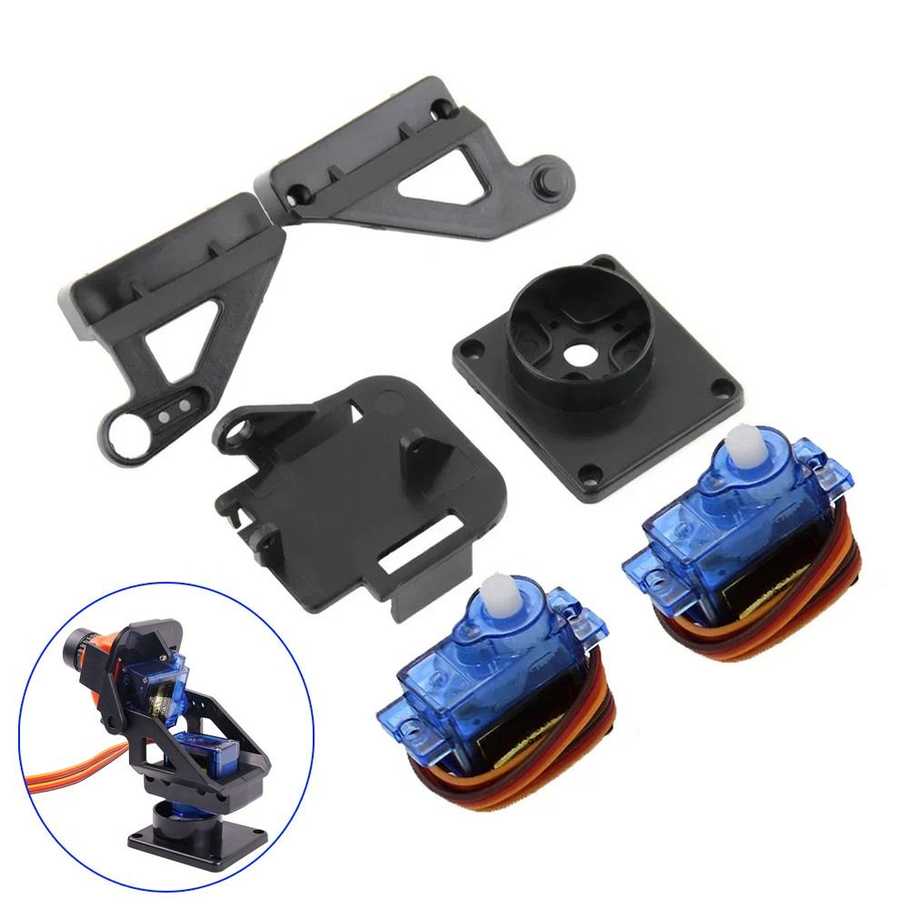Pan Tilt Bracket - SG90 MG90s 9g engranaje de dirección