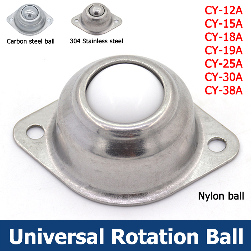 Omni Wheel - 1-10 Uds CY-12A/15A/18A/19A/25A/30A/38A rodamiento de transferencia