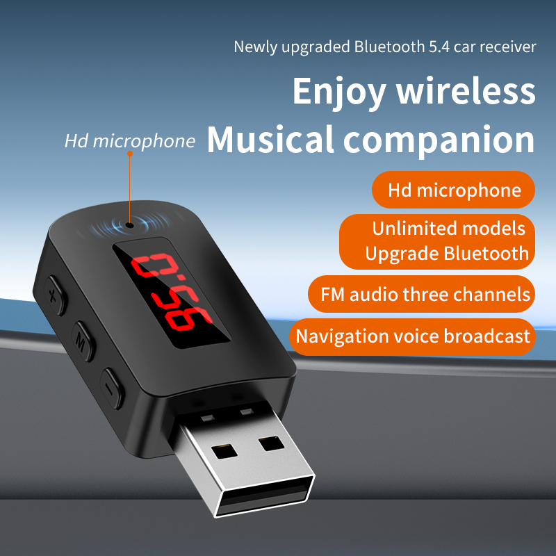 Robot Bluetooth Car - Mini receptor USB Bluetooth 5,4 con
