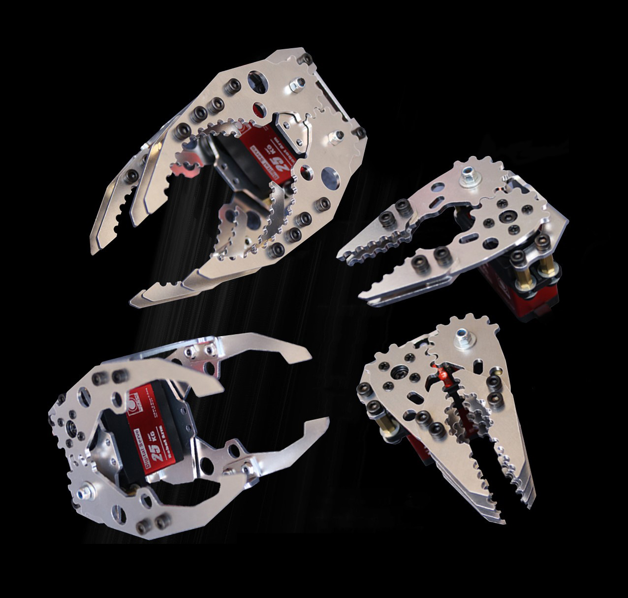 Robot Arm Kit - Pinza mecánica de Metal, abrazadera de