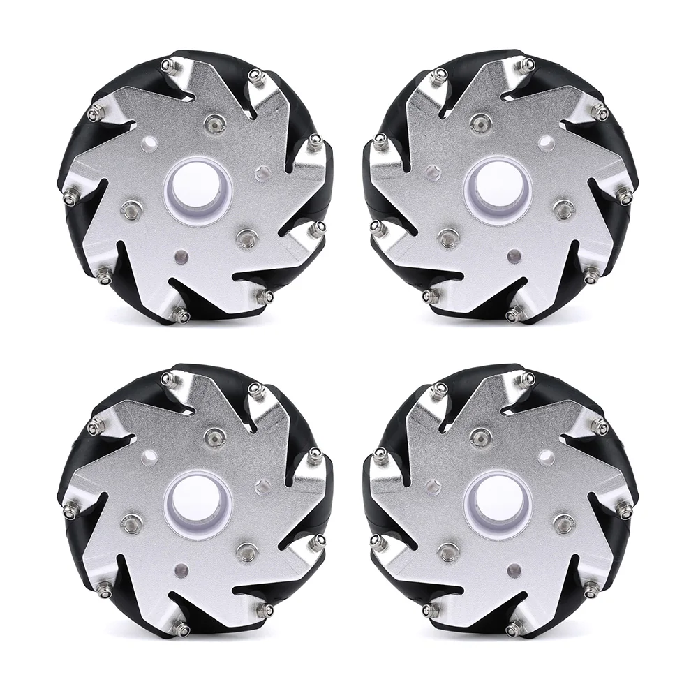 Omni Wheel - 4 Uds. Ruedas Mecanum omnidireccionales de