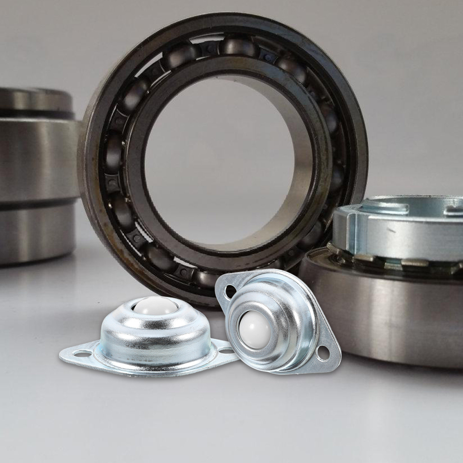 Caster Wheel - 12 Rodillos Universales de Rodamientos de