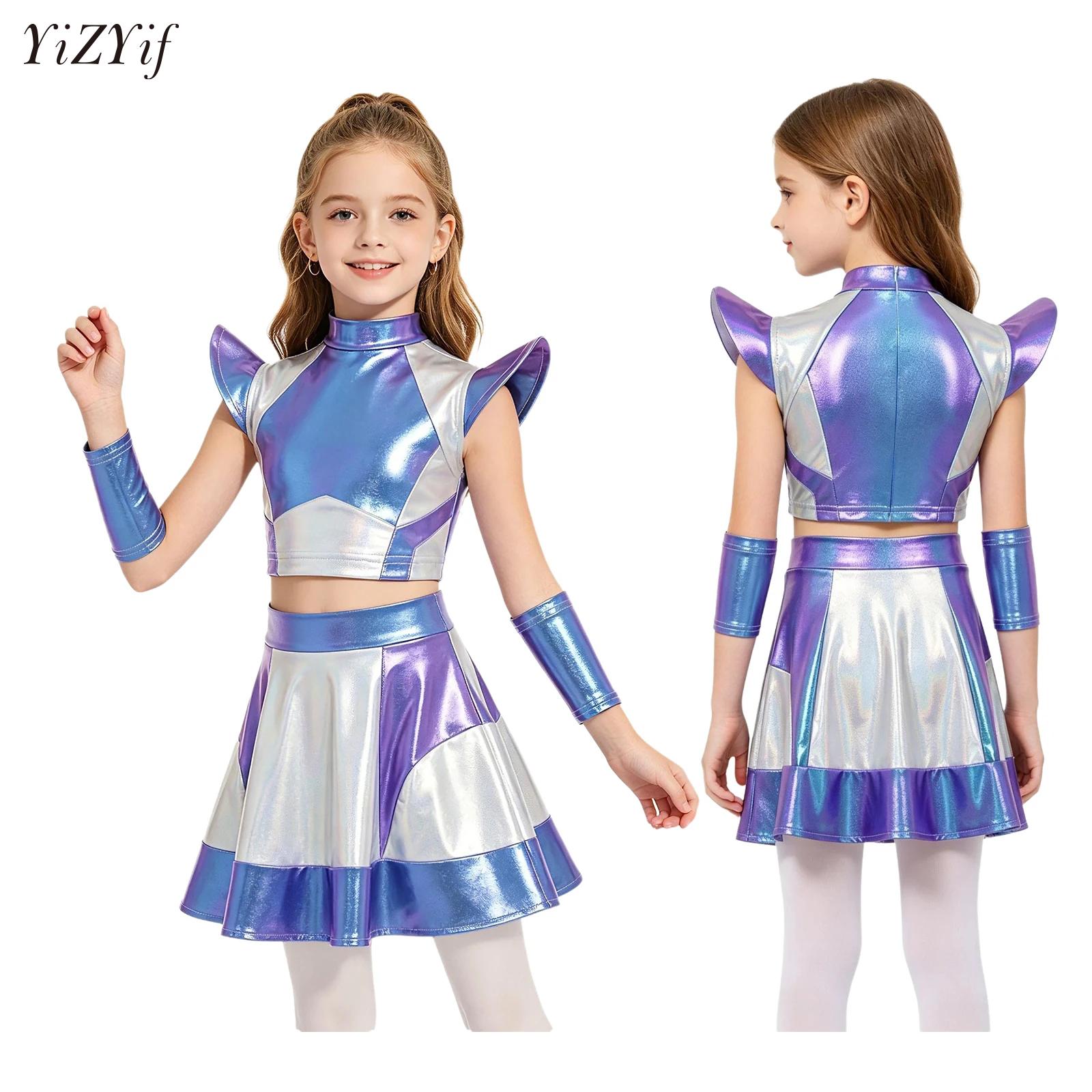 Robotics Kit - Disfraz de alienígena para niñas grandes,