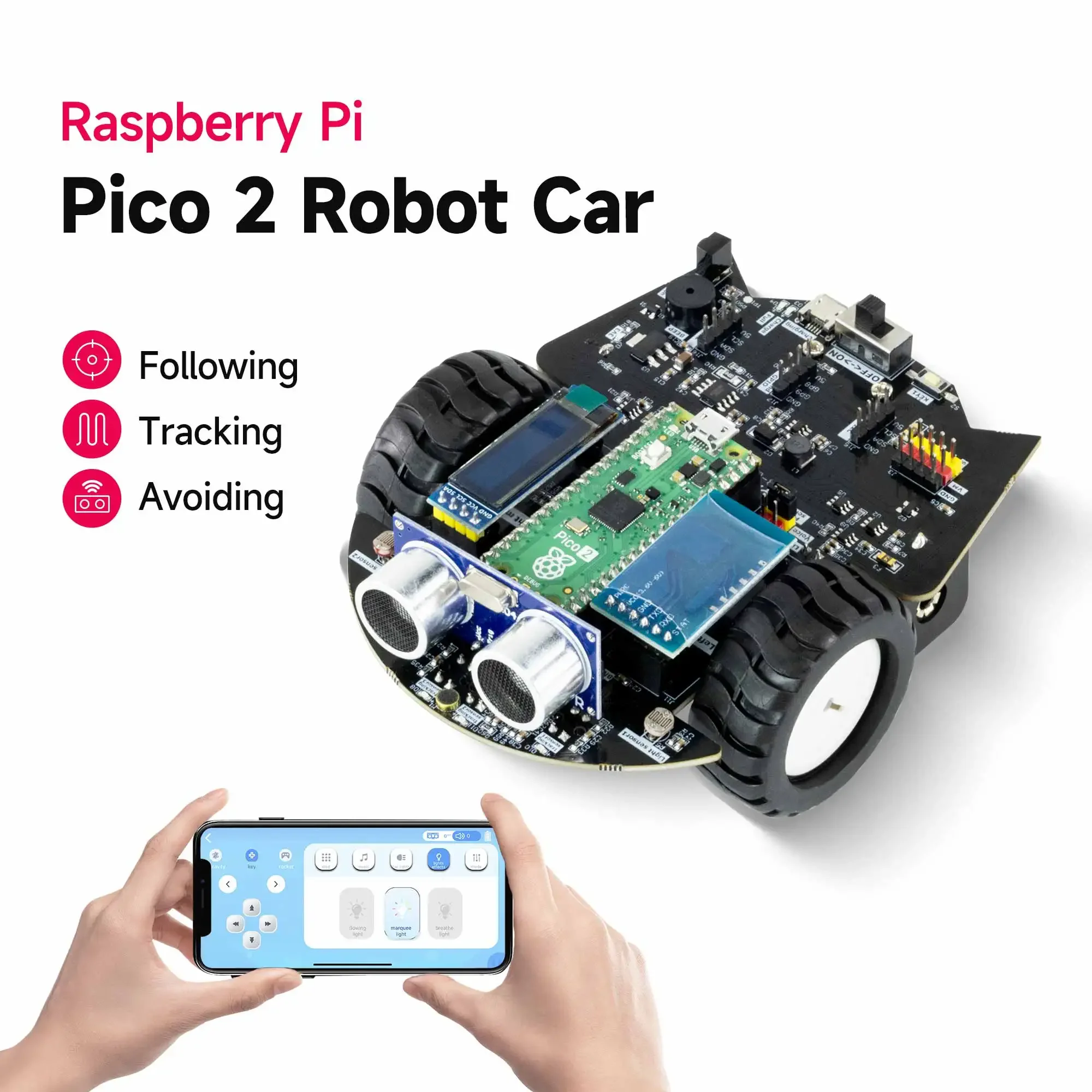 Yahboom Raspberry Pi Pico 2 Ro - Robot Car Kit reseña y precio