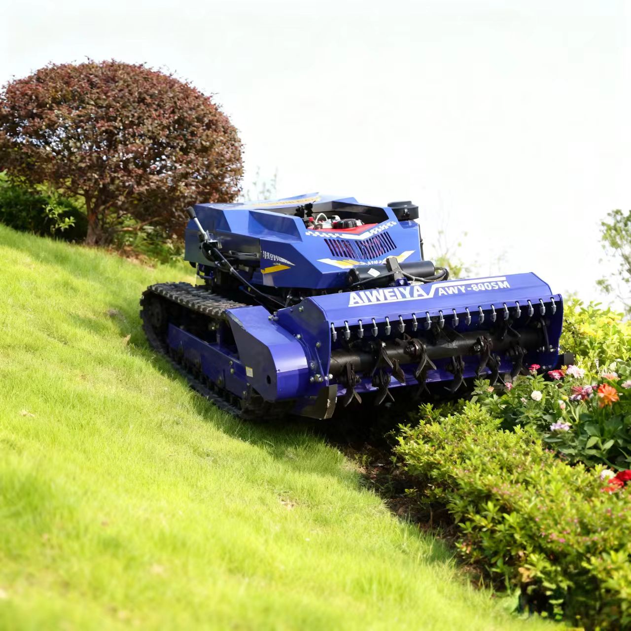 Cortadora de Césped a Gasolina - Robot Chassis reseña y precio