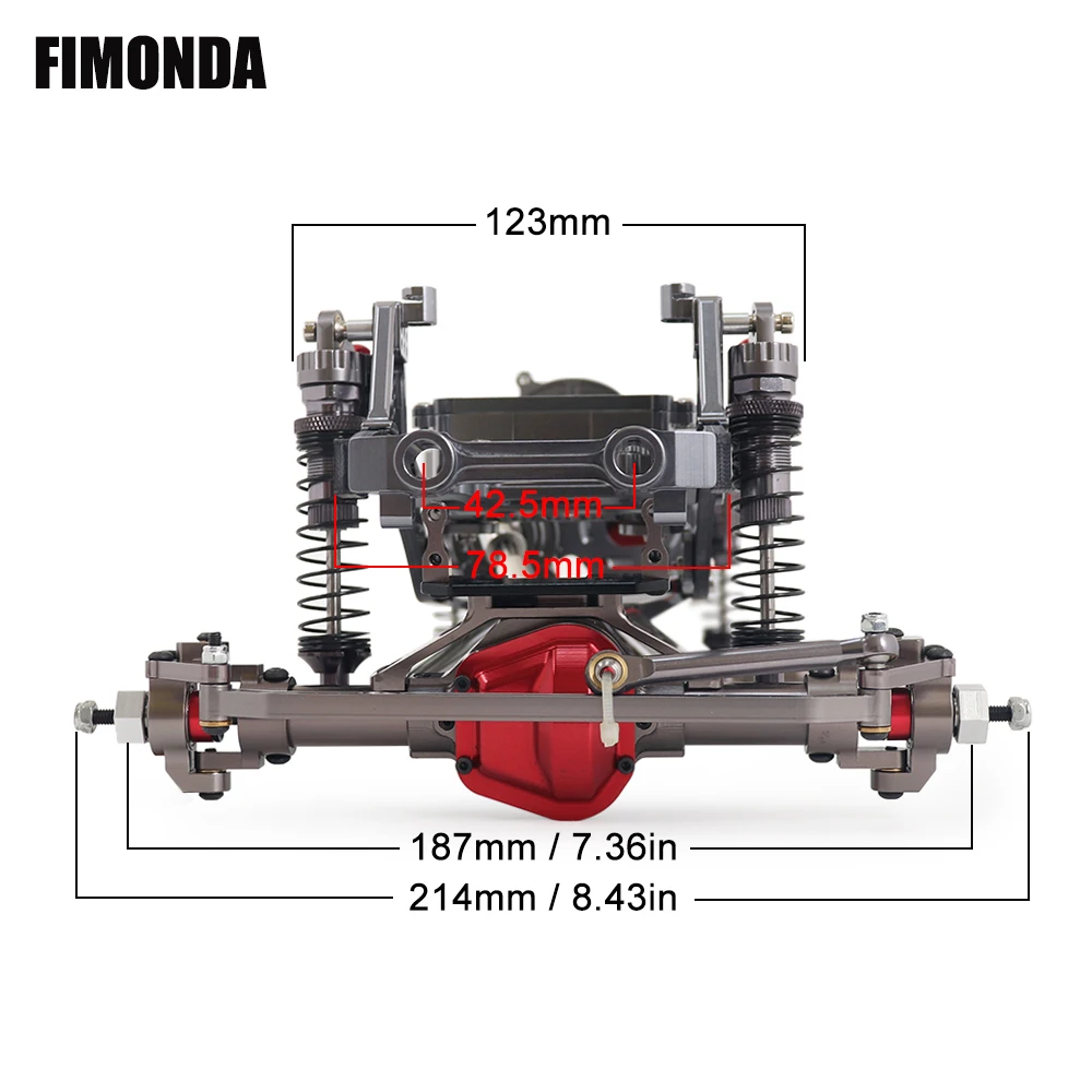 FIMONDA-Kit de chasis de Metal - Robot Car Kit reseña y precio