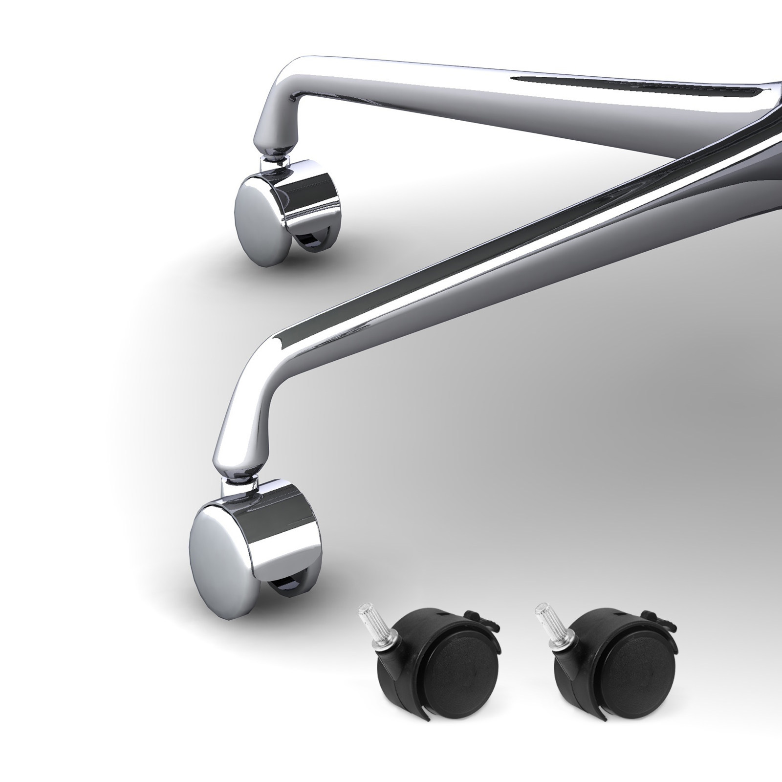 2 ruedas giratorias con freno  - Caster Wheel reseña y precio