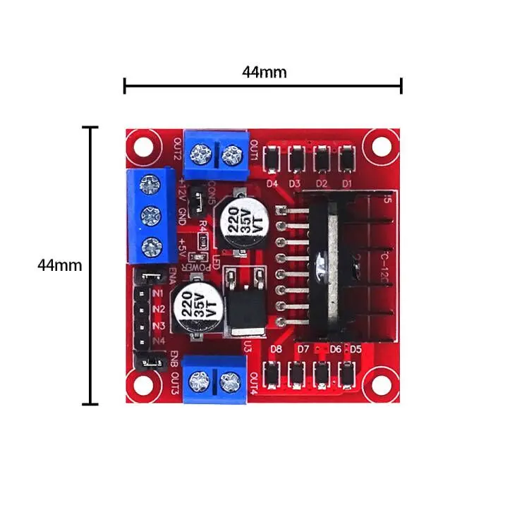 Módulo L298N, Placa Controlado - L298N Module reseña y precio