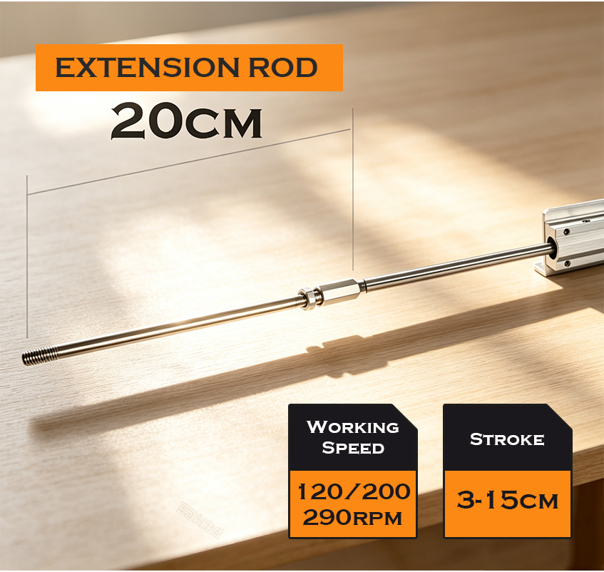 Motorreductor de CC de 220V, A - Geared Motor reseña y precio