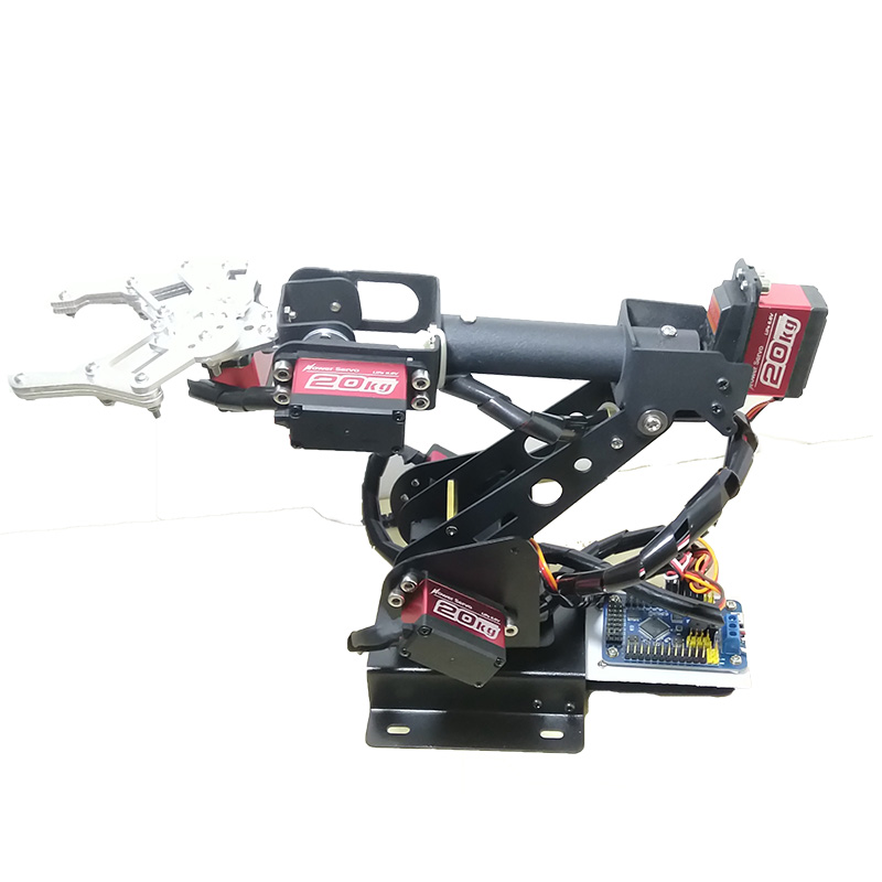 Brazo Robótico de 6 Grados de  - Robot Arm Kit reseña y precio
