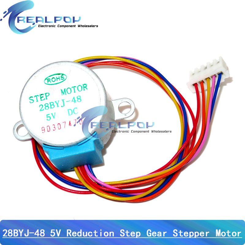 Motor paso a paso DC 5V 12V 28 - 28Byj-48 reseña y precio