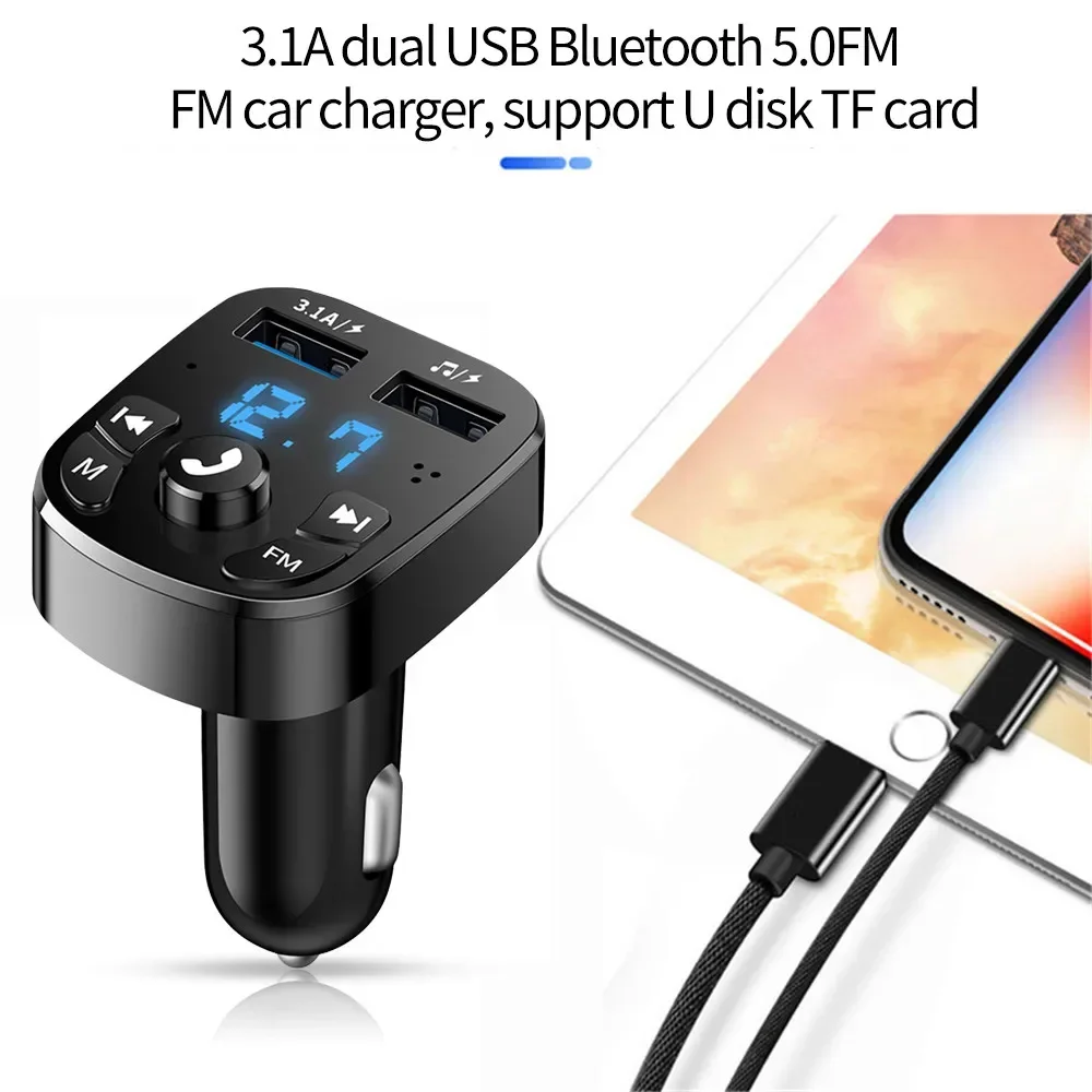 Kit Transmisor FM Bluetooth 5. - Robot Bluetooth Car reseña y precio