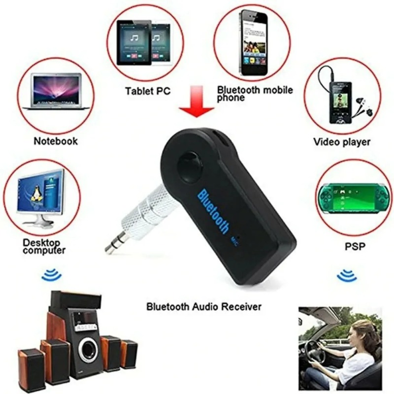 Adaptador Transmisor y Recepto - Robot Bluetooth Car reseña y precio