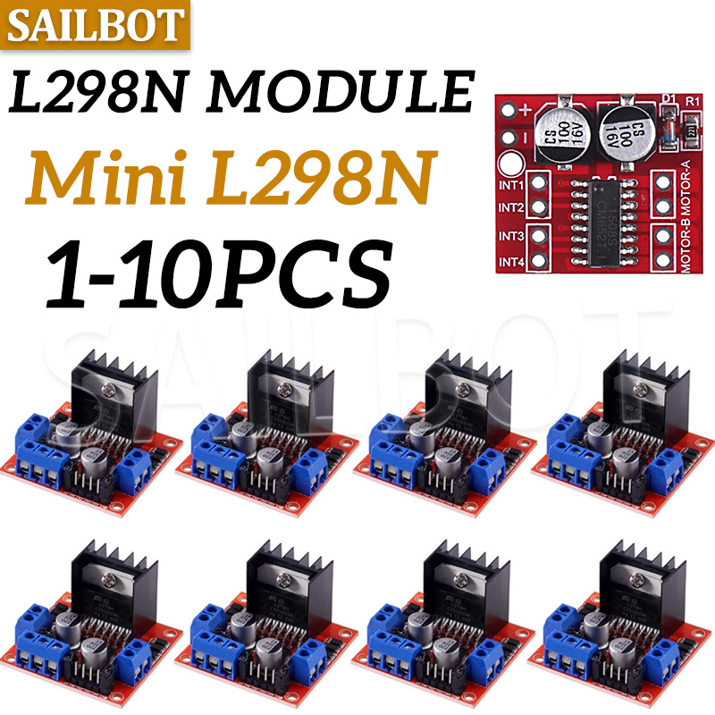 1/5/10 Uds L298N controlador d - L298N Module reseña y precio