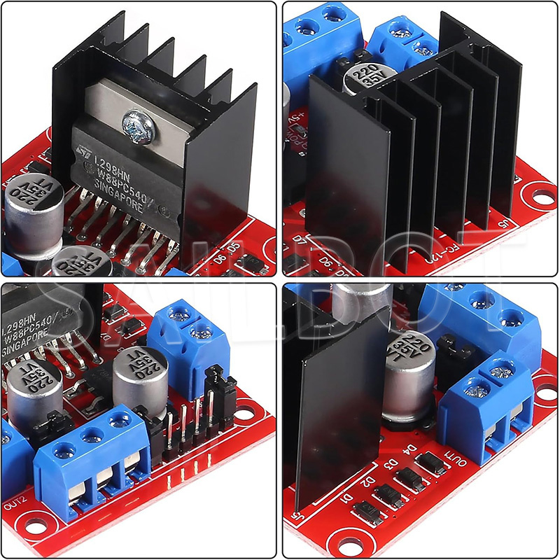 1/5/10 Uds L298N controlador d - L298N Module reseña y precio