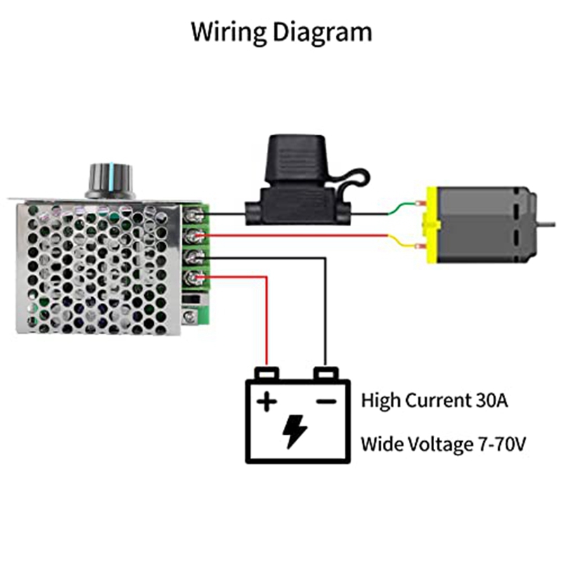 Controlador de Velocidad de Mo - Dc Motor 12V reseña y precio