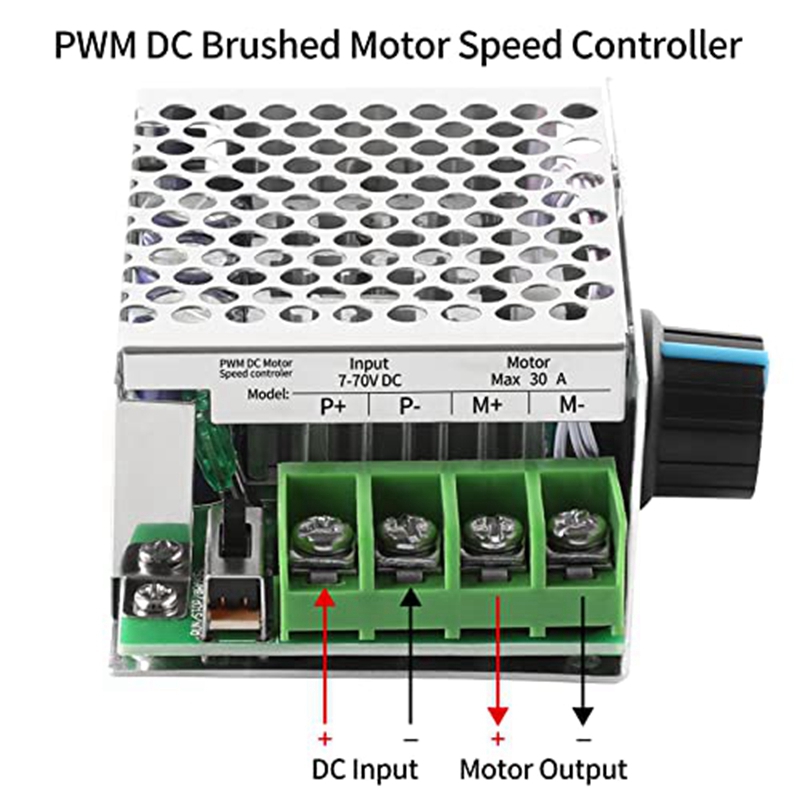 Controlador de Velocidad de Mo - Dc Motor 12V reseña y precio