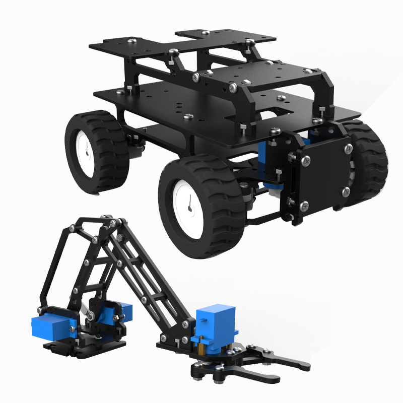 Ackerman-Motor de coche Robot  - Robot Arm Kit reseña y precio
