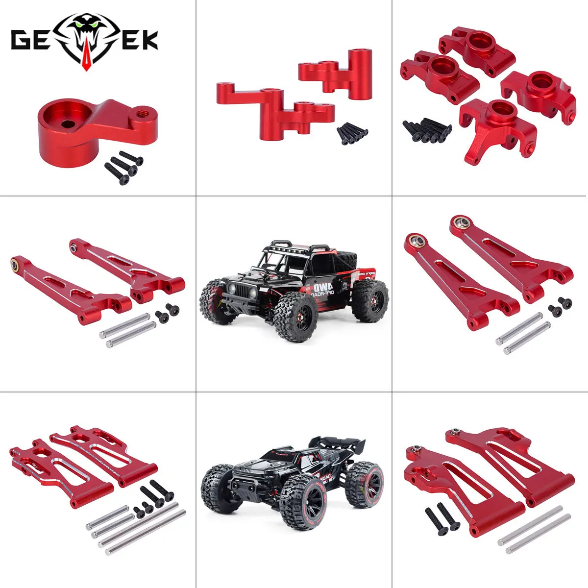 Kit de brazos oscilantes delan - Robot Car Kit reseña y precio