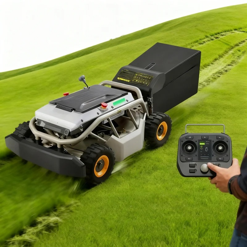 Cortadora de Césped con Contro - Robot Wheel reseña y precio