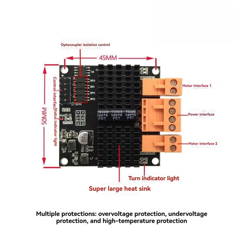 Módulo controlador de motor co - L298N Module reseña y precio