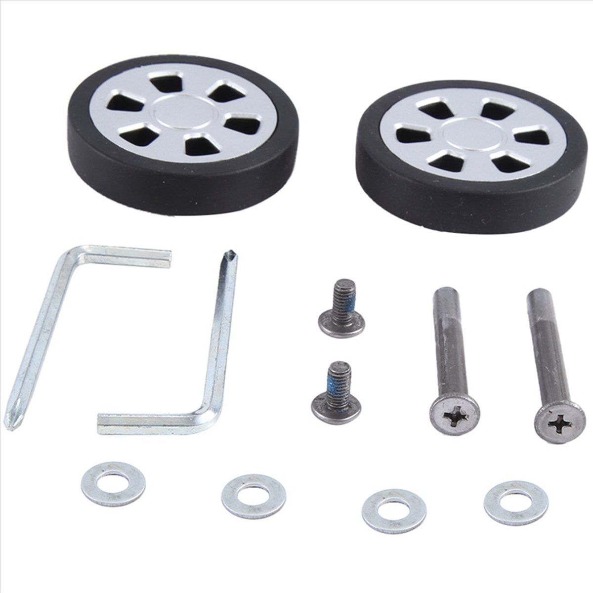ABQR 55x13mm Juego de 2 ruedas - Caster Wheel reseña y precio