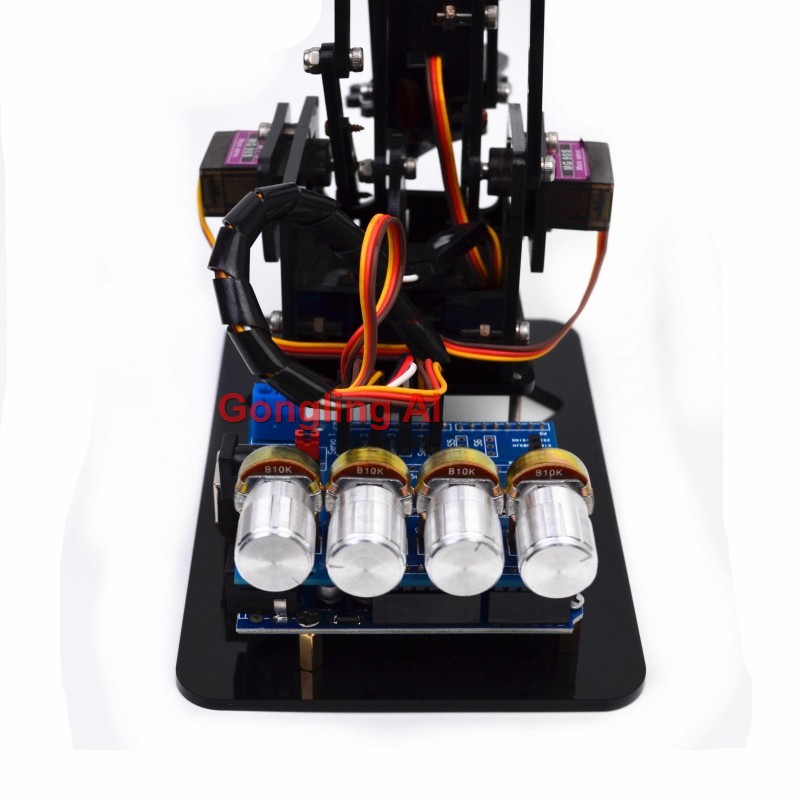 Brazo Robótico STEM de 4 Grado - Robot Arm Kit reseña y precio