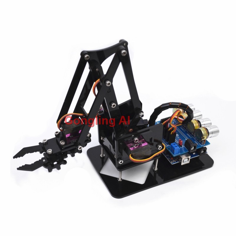 Brazo Robótico STEM de 4 Grado - Robot Arm Kit reseña y precio