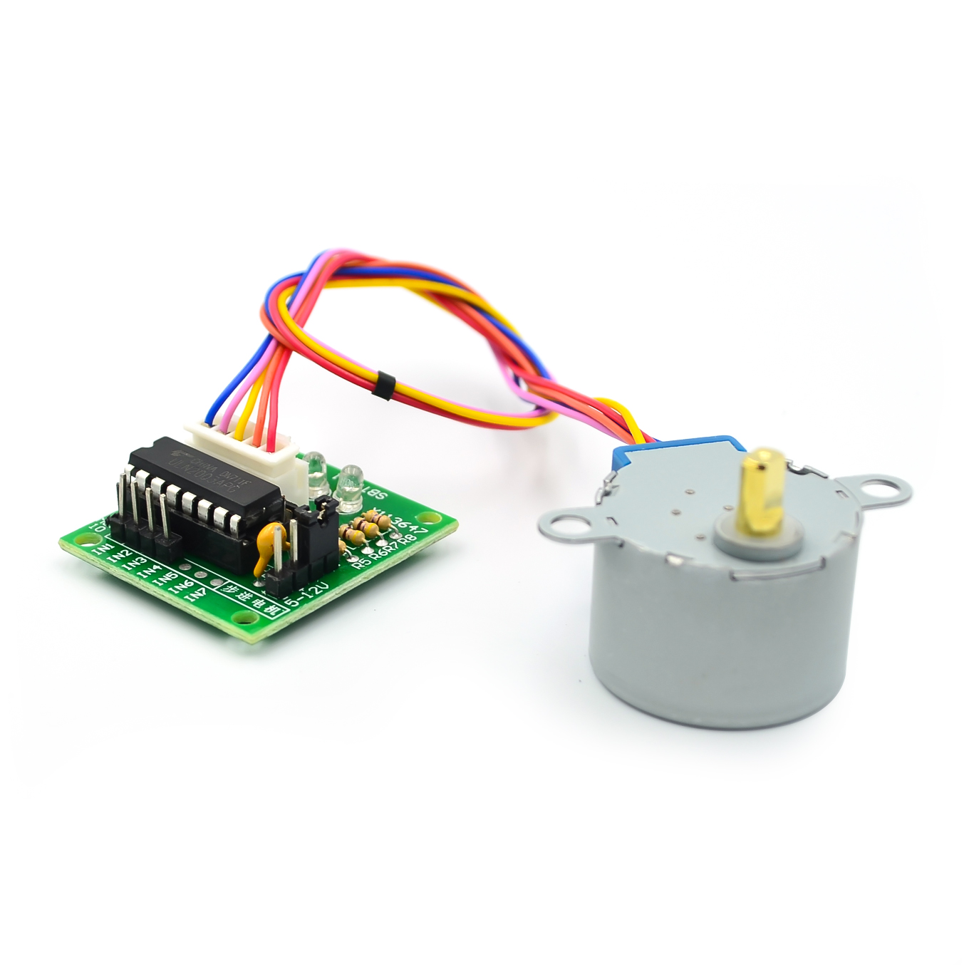 Motor paso a paso de 5V 28BYJ- - 28Byj-48 reseña y precio