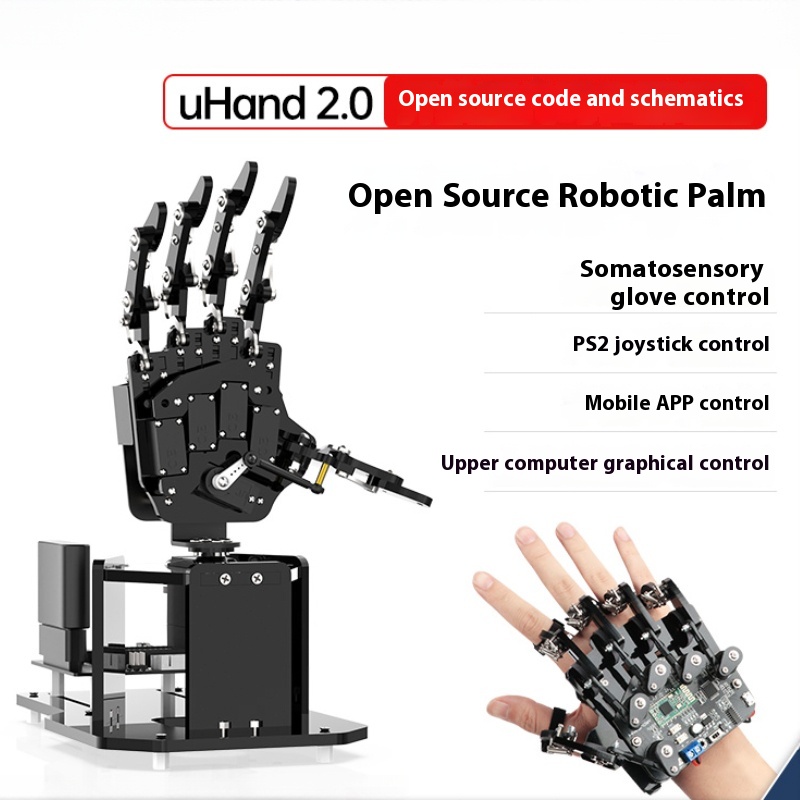 Palma de mano robótica biónica - Robot Arm Metal reseña y precio