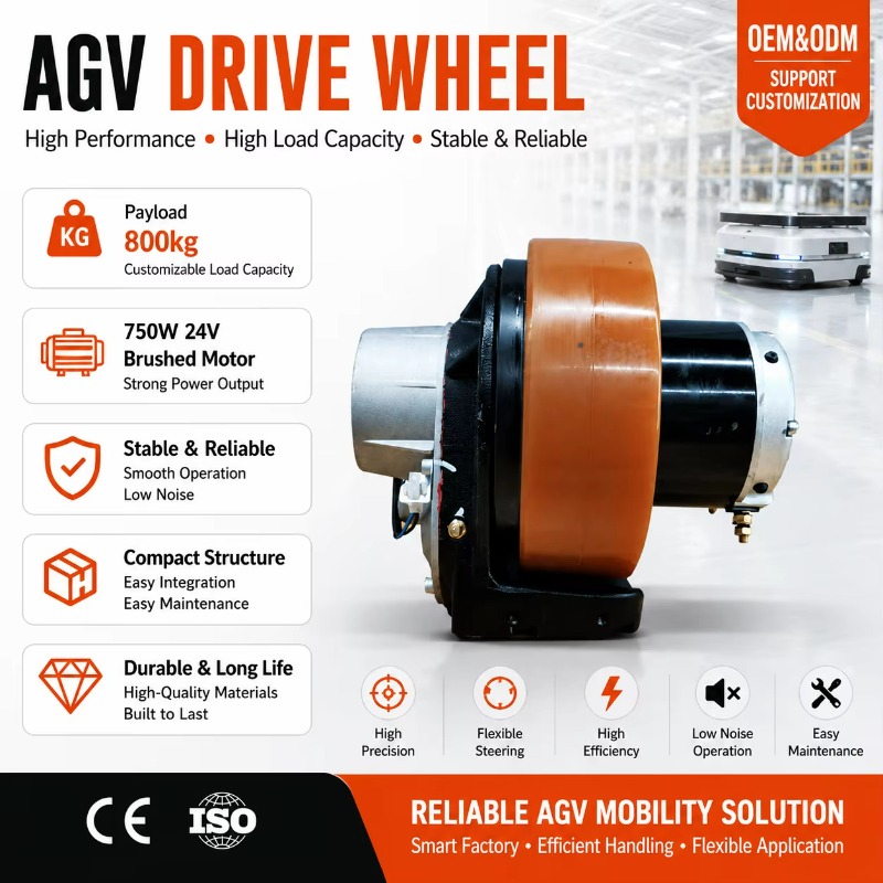 Rueda de control para AGV, mon - Robot Wheel reseña y precio