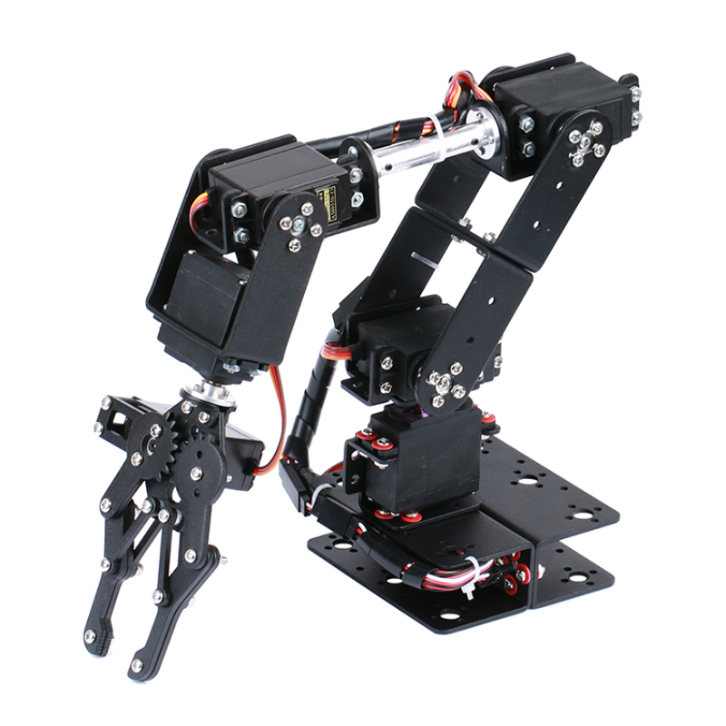STEAM DIY 6 DOF Robot aleación - Robot Arm Kit reseña y precio