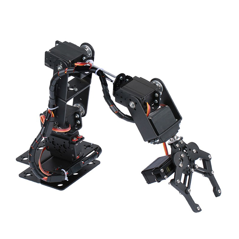 STEAM DIY 6 DOF Robot aleación - Robot Arm Kit reseña y precio