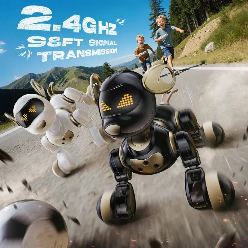 Juguete de perro robot con con - Robot Remote Control reseña y precio