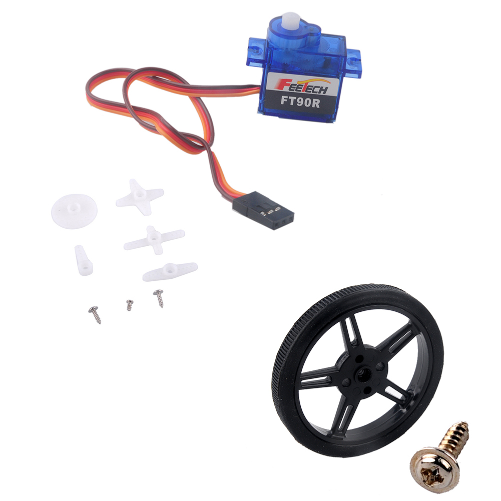 100 Uds Feetech FT90R-C002 3V  - Microbit Robot reseña y precio