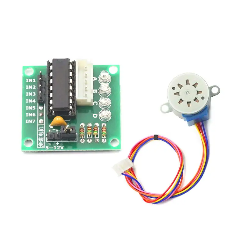 1 Uds 28BYJ4 Motor paso a paso - Uln2003 Driver reseña y precio