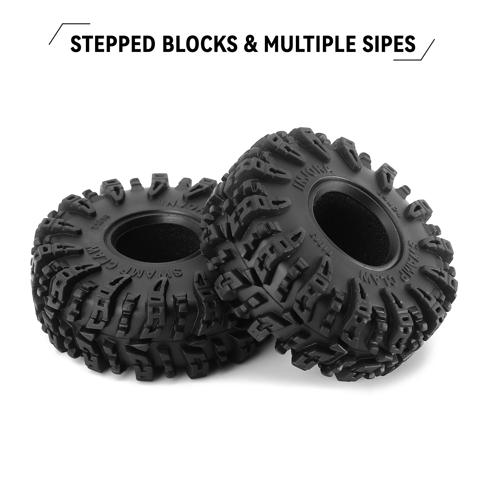 INJORA Swamp Claw 64*24mm S5 T - Omni Wheel reseña y precio