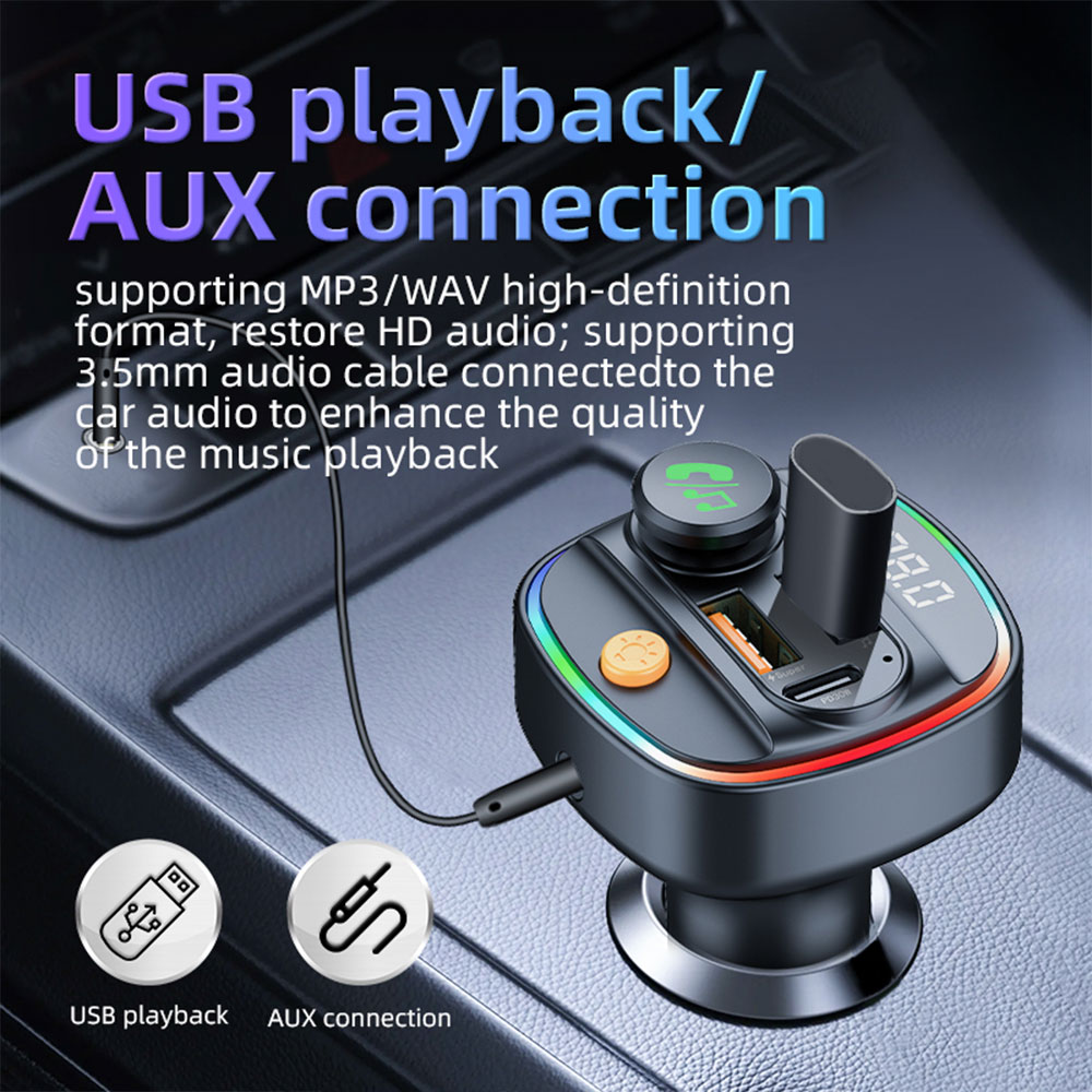 Transmisor FM Bluetooth 5,4, m - Robot Bluetooth Car reseña y precio