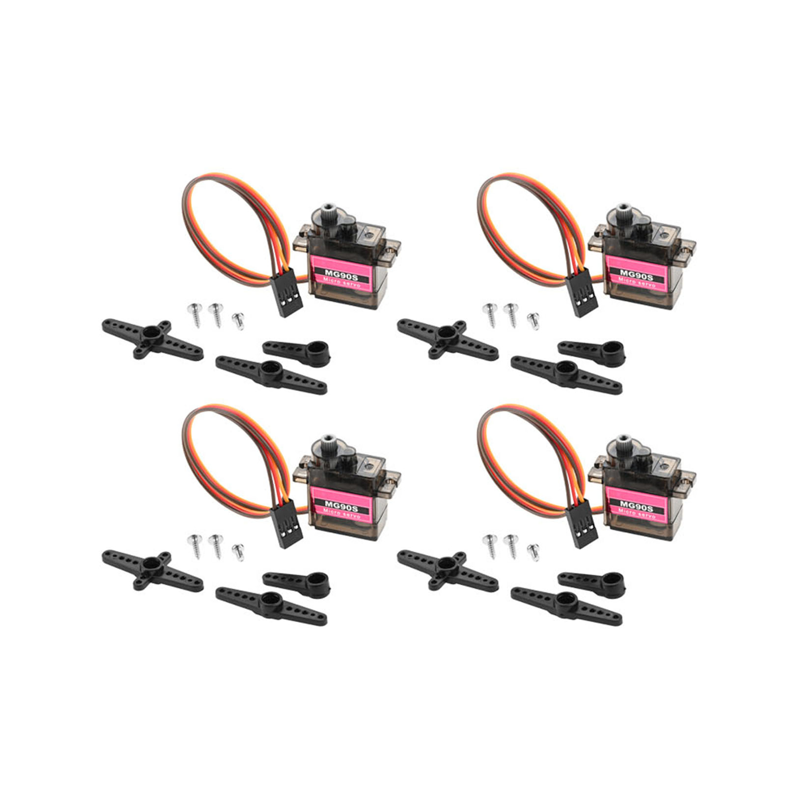 4 unidades de Micro Servo con  - Robot Arm Metal reseña y precio