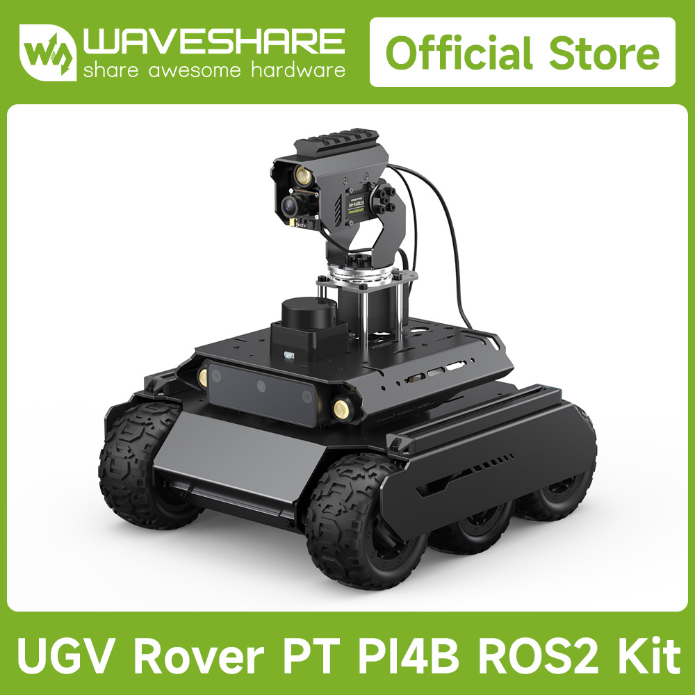 Waveshare Rover ROS 2 Robot 4W - Robot Wheel reseña y precio
