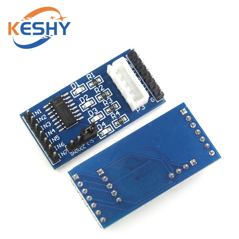 5V 4 fases 28BYJ-48 DC engrana - Uln2003 Driver reseña y precio