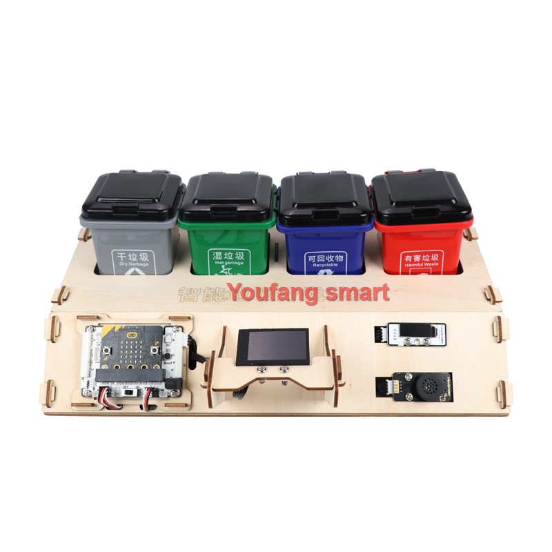 Kit de clasificación de residu - Microbit Robot reseña y precio