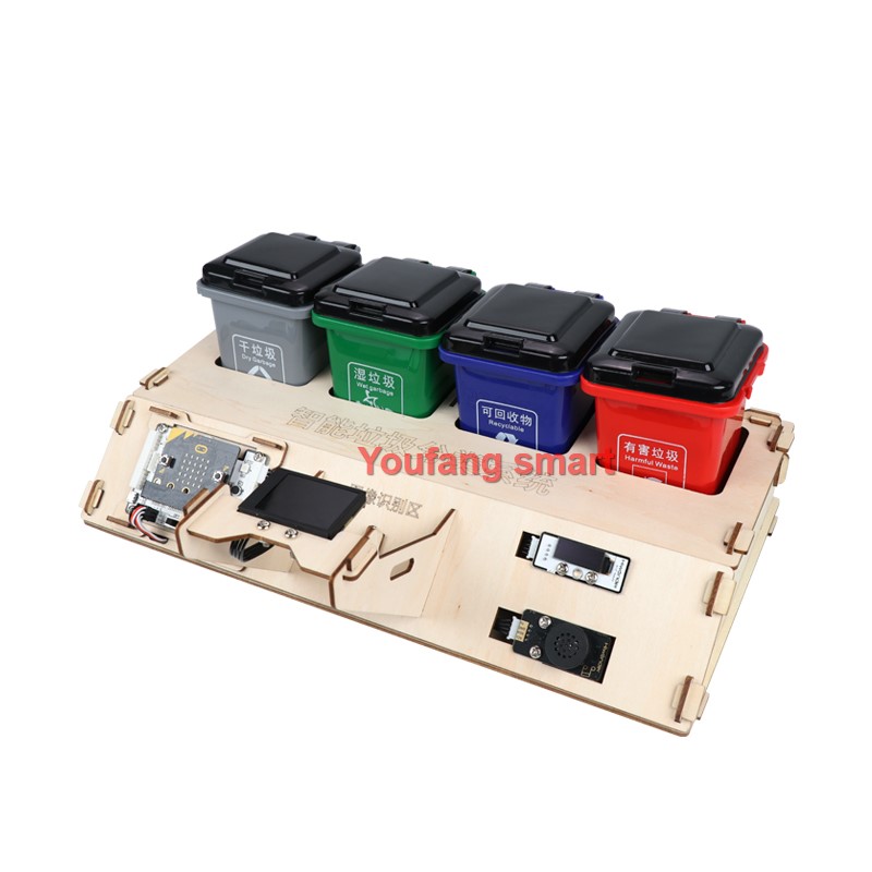 Kit de clasificación de residu - Microbit Robot reseña y precio