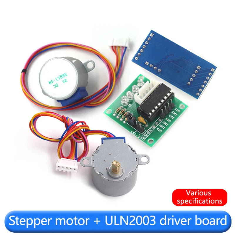 Motor paso a paso 28BYJ48 ULN2 - Uln2003 Driver reseña y precio