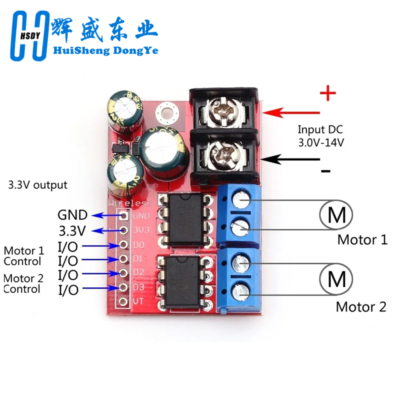 Control remoto de puente H 5A  - L298N Module reseña y precio